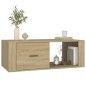 vidaXL Couchtisch Sonoma-Eiche 100x50,5x35 cm Holzwerkstoff vidaXL Couchtisch Sonoma-Eiche 100x50,5x35 cm Holzwerkstoff
