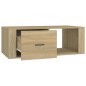vidaXL Couchtisch Sonoma-Eiche 100x50,5x35 cm Holzwerkstoff vidaXL Couchtisch Sonoma-Eiche 100x50,5x35 cm Holzwerkstoff