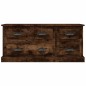 vidaXL TV-Schrank Räuchereiche 100x35,5x45 cm Holzwerkstoff vidaXL TV-Schrank Räuchereiche 100x35,5x45 cm Holzwerkstoff
