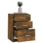 vidaXL Nachttisch Räuchereiche 40x40x63 cm Holzwerkstoff vidaXL Nachttisch Räuchereiche 40x40x63 cm Holzwerkstoff