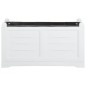 vidaXL Blumenkasten Weiß 80x42,5x42 cm PP vidaXL Blumenkasten Weiß 80x42,5x42 cm PP