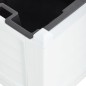 vidaXL Blumenkasten Weiß 80x42,5x42 cm PP vidaXL Blumenkasten Weiß 80x42,5x42 cm PP
