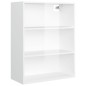 vidaXL Hängeschrank Hochglanz-Weiß 69,5x32,5x90 cm vidaXL Hängeschrank Hochglanz-Weiß 69,5x32,5x90 cm