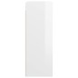 vidaXL Hängeschrank Hochglanz-Weiß 69,5x32,5x90 cm vidaXL Hängeschrank Hochglanz-Weiß 69,5x32,5x90 cm