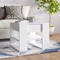 vidaXL Couchtisch Weiß 55,5x55x45 cm Holzwerkstoff vidaXL Couchtisch Weiß 55,5x55x45 cm Holzwerkstoff