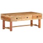 vidaXL Couchtisch 100x50x40 cm Massivholz Akazie vidaXL Couchtisch 100x50x40 cm Massivholz Akazie