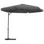 vidaXL Sonnenschirm mit Stahlmast 300x250 cm Anthrazit vidaXL Sonnenschirm mit Stahlmast 300x250 cm Anthrazit