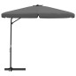 vidaXL Sonnenschirm mit Stahlmast 300x250 cm Anthrazit vidaXL Sonnenschirm mit Stahlmast 300x250 cm Anthrazit