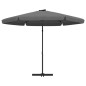 vidaXL Sonnenschirm mit Stahlmast 300x250 cm Anthrazit vidaXL Sonnenschirm mit Stahlmast 300x250 cm Anthrazit