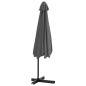vidaXL Sonnenschirm mit Stahlmast 300x250 cm Anthrazit vidaXL Sonnenschirm mit Stahlmast 300x250 cm Anthrazit