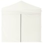 vidaXL Partyzelt Faltbar mit Seitenwänden Creme 2x2 m vidaXL Partyzelt Faltbar mit Seitenwänden Creme 2x2 m