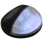vidaXL Outdoor Solar-Wandleuchten LED 12 Stk. Rund Schwarz vidaXL Outdoor Solar-Wandleuchten LED 12 Stk. Rund Schwarz