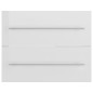 vidaXL Waschbeckenunterschrank Hochglanz-Weiß 60x38,5x48 cm vidaXL Waschbeckenunterschrank Hochglanz-Weiß 60x38,5x48 cm