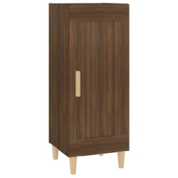 vidaXL Sideboard Braun Eichen-Optik 34,5x34x90 cm Holzwerkstoff