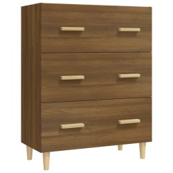 vidaXL Sideboard Braun Eichen-Optik 70x34x90 cm Holzwerkstoff