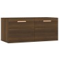 vidaXL Wandschrank Braun Eichen-Optik 80x35x36,5cm Holzwerkstoff vidaXL Wandschrank Braun Eichen-Optik 80x35x36,5cm Holzwerkstoff