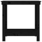 vidaXL Werkbank Schwarz 80x50x80 cm Massivholz Kiefer vidaXL Werkbank Schwarz 80x50x80 cm Massivholz Kiefer
