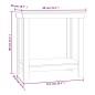 vidaXL Werkbank Schwarz 80x50x80 cm Massivholz Kiefer vidaXL Werkbank Schwarz 80x50x80 cm Massivholz Kiefer