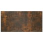 vidaXL Kopfteil Räuchereiche 160x1,5x80 cm Holzwerkstoff