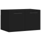 vidaXL Wandschrank Schwarz 60x36,5x35 cm Holzwerkstoff vidaXL Wandschrank Schwarz 60x36,5x35 cm Holzwerkstoff