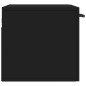 vidaXL Wandschrank Schwarz 60x36,5x35 cm Holzwerkstoff vidaXL Wandschrank Schwarz 60x36,5x35 cm Holzwerkstoff
