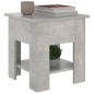 vidaXL Couchtisch Betongrau 40x40x42 cm Holzwerkstoff vidaXL Couchtisch Betongrau 40x40x42 cm Holzwerkstoff