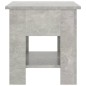 vidaXL Couchtisch Betongrau 40x40x42 cm Holzwerkstoff vidaXL Couchtisch Betongrau 40x40x42 cm Holzwerkstoff