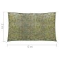 vidaXL Tarnnetz mit Aufbewahrungstasche 2x6 m Grün vidaXL Tarnnetz mit Aufbewahrungstasche 2x6 m Grün