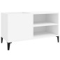 vidaXL Plattenschrank Weiß 84,5x38x48 cm Holzwerkstoff vidaXL Plattenschrank Weiß 84,5x38x48 cm Holzwerkstoff