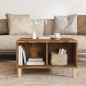 vidaXL Couchtisch Räuchereiche 60x50x36,5 cm Holzwerkstoff vidaXL Couchtisch Räuchereiche 60x50x36,5 cm Holzwerkstoff
