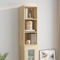 vidaXL Wandschrank Sonoma-Eiche 34,5x32,5x90 cm Holzwerkstoff vidaXL Wandschrank Sonoma-Eiche 34,5x32,5x90 cm Holzwerkstoff
