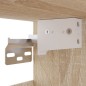 vidaXL Wandschrank Sonoma-Eiche 34,5x32,5x90 cm Holzwerkstoff vidaXL Wandschrank Sonoma-Eiche 34,5x32,5x90 cm Holzwerkstoff