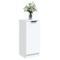 vidaXL Sideboards 2 Stk. Weiß 30x30x70 cm Holzwerkstoff vidaXL Sideboards 2 Stk. Weiß 30x30x70 cm Holzwerkstoff