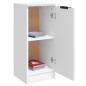 vidaXL Sideboards 2 Stk. Weiß 30x30x70 cm Holzwerkstoff vidaXL Sideboards 2 Stk. Weiß 30x30x70 cm Holzwerkstoff