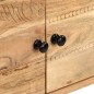 vidaXL Sideboard 115x35x75 cm Massivholz Akazie vidaXL Sideboard 115x35x75 cm Massivholz Akazie