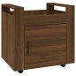 vidaXL Bürowagen Braun Eichen-Optik 60x45x60 cm Holzwerkstoff vidaXL Bürowagen Braun Eichen-Optik 60x45x60 cm Holzwerkstoff