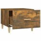 vidaXL Couchtische 2 Stk. Räuchereiche 50x50x40 cm Holzwerkstoff vidaXL Couchtische 2 Stk. Räuchereiche 50x50x40 cm Holzwerkstoff