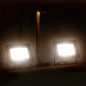 vidaXL LED-Fluter mit Handgriff 2x30 W Warmweiß vidaXL LED-Fluter mit Handgriff 2x30 W Warmweiß