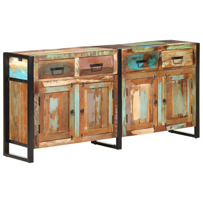 vidaXL Sideboard 172x35x80 cm Altholz Massiv vidaXL Sideboard 172x35x80 cm Altholz Massiv