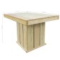 vidaXL Gartentisch 110x75x74 cm Imprägniertes Kiefernholz vidaXL Gartentisch 110x75x74 cm Imprägniertes Kiefernholz