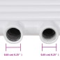 Handtuchheizkörper Warmwasser Gerade 500x764 mm Handtuchheizkörper Warmwasser Gerade 500x764 mm