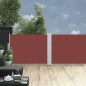 vidaXL Ausziehbare Seitenmarkise Braun 100 x 1000 cm vidaXL Ausziehbare Seitenmarkise Braun 100 x 1000 cm