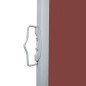 vidaXL Ausziehbare Seitenmarkise Braun 100 x 1000 cm vidaXL Ausziehbare Seitenmarkise Braun 100 x 1000 cm