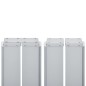vidaXL Ausziehbare Seitenmarkise Braun 100 x 1000 cm vidaXL Ausziehbare Seitenmarkise Braun 100 x 1000 cm