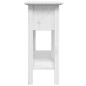 vidaXL Konsolentisch BODO Weiß 91x35x74 cm Massivholz Kiefer vidaXL Konsolentisch BODO Weiß 91x35x74 cm Massivholz Kiefer