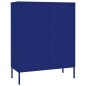 vidaXL Schubladenschrank Marineblau 80x35x101,5 cm Stahl vidaXL Schubladenschrank Marineblau 80x35x101,5 cm Stahl