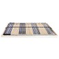 vidaXL Lattenrost mit 42 Latten 7 Zonen 120x200 cm vidaXL Lattenrost mit 42 Latten 7 Zonen 120x200 cm