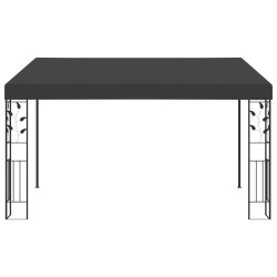 vidaXL Wand-Pavillon 4x3x2,5 m Anthrazit