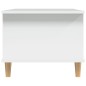vidaXL Couchtisch Weiß 90x50x40 cm Holzwerkstoff vidaXL Couchtisch Weiß 90x50x40 cm Holzwerkstoff