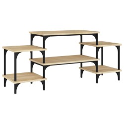 vidaXL TV-Schrank Sonoma-Eiche 117x35x52 cm Holzwerkstoff